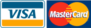 Visa + Mastercard accepted